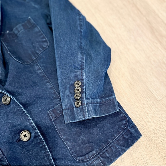 Lauren Jeans Co Ralph Lauren Denim Blazer Jacket Size S - Picture 6 of 7